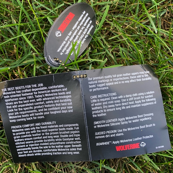 Wolverine Falcon 8” Composite Toe Work Boots Size 8.5 EW - Picture 6 of 8